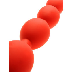 MK Toys Boules anales Stretch Eggs S 43 x 4 cm Rouges